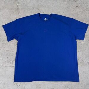 Nike The Nike Tee Men's Blue Loose Fit Crew Neck Short Sleeve T Shirt 3XL